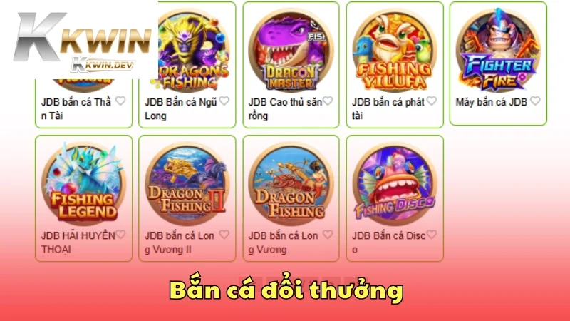 Bắn cá đổi thưởng là top 5 game nhận thưởng nhiều Kkwin