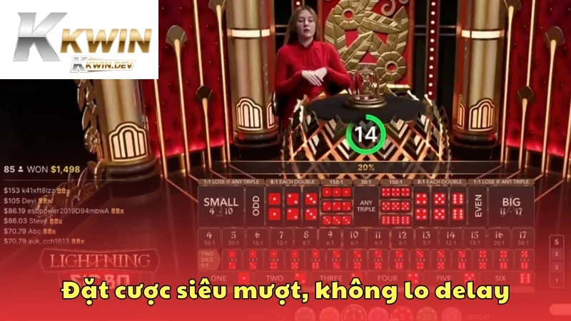 Đặt cược siêu mượt, không lo delay
